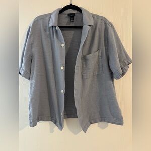 H&M Textured Gray Blazer